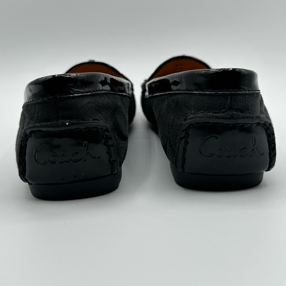 Coach Black Loafers with Tassels and Metallic Accent Women’s US 7 With The Box - Picture 4 of 16
